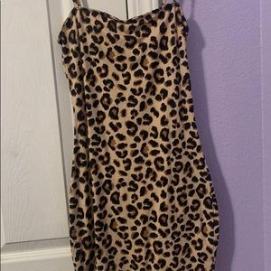 Cheetah Print Minidress